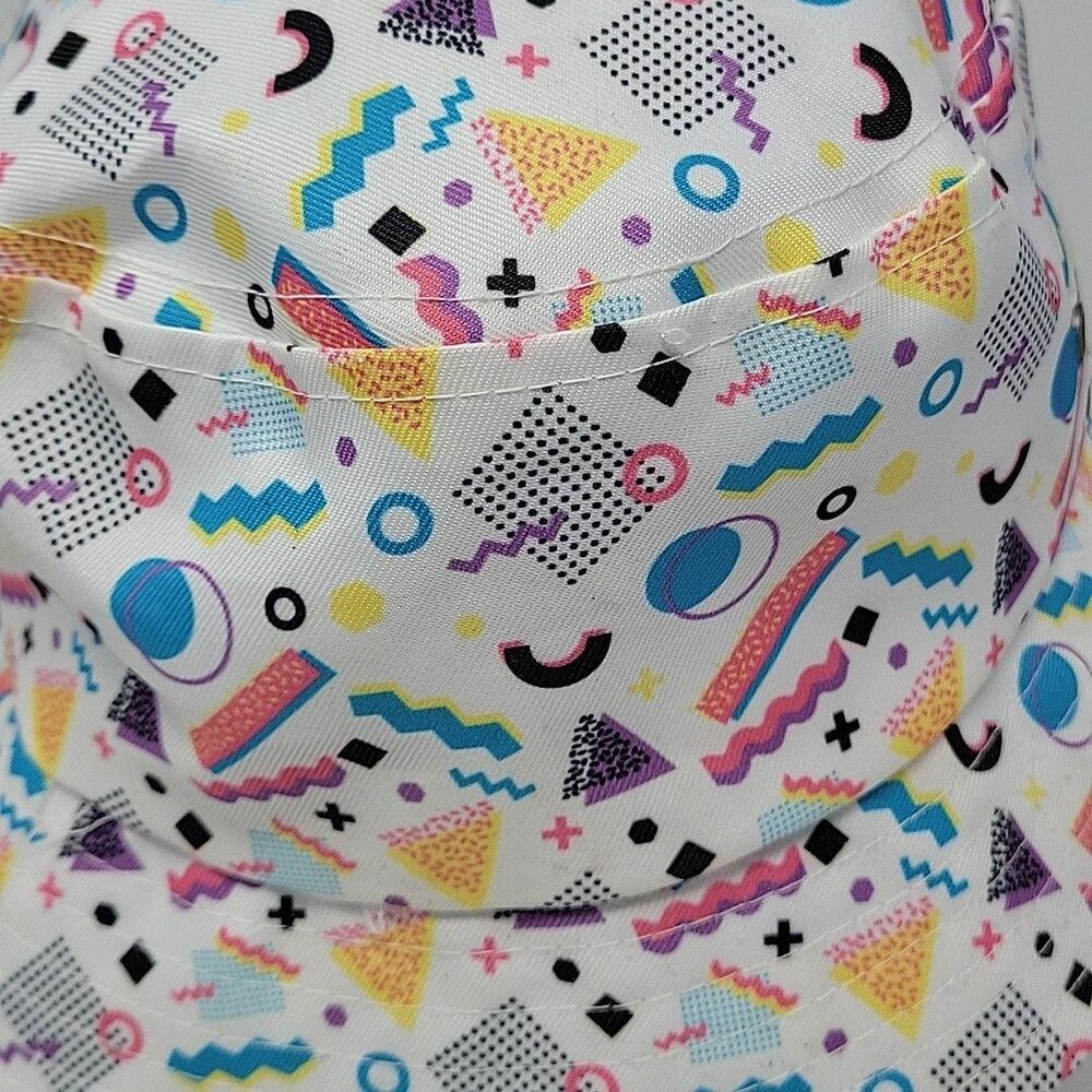 Back East Brewing White Bucket Hat Cap 90's Retro Beach Gear - Picture 6 of 11